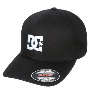 DC Cap Star Men's Hats Black | USWLYBA-97