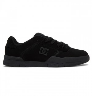 DC Central Men's Sneakers Black / Black | WYDOQNB-57