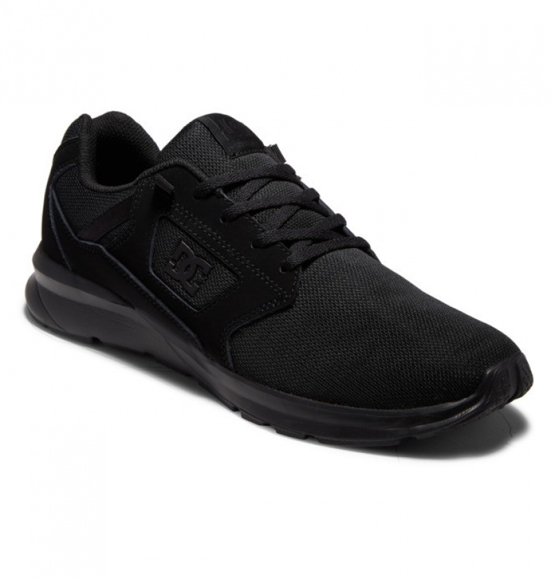 DC Skyline Lightweight Men's Sneakers Black / Black / Black | ZFHOGKL-40